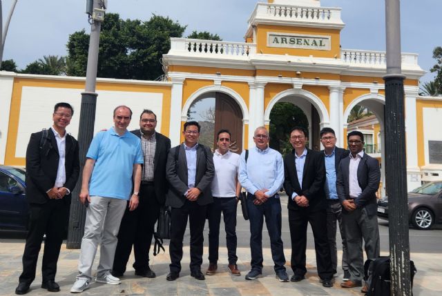 Una delegación de Singapur visita Cartagena para conocer sus sistemas de sensores inteligentes - 1, Foto 1