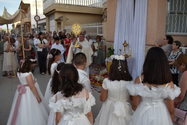 La procesión del Corpus Christi recorre un año más las calles de Las Torres de Cotillas La procesión del Corpus Christi recorre un año más las calles de Las Torres de Cotillas