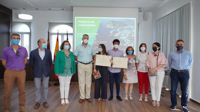 El Puerto de Cartagena premia los trabajos universitarios de Fin de Grado y Fin de Master de la Cátedra de Medio Ambiente - 1, Foto 1