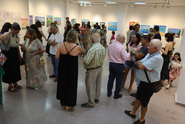 La exposición Litoral muestra los trabajos de los talleres de arte impartidos por José Semitiel - 2, Foto 2