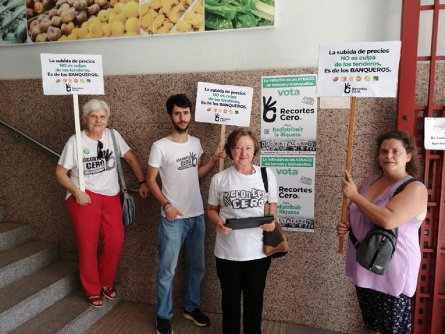 Recortes Cero denunciar que Quien sube los precios no es el tendero. Es el banquero - 1, Foto 1