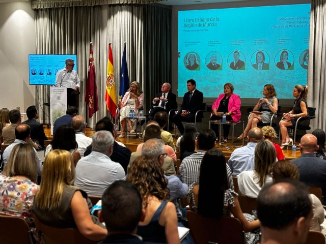 El I Foro Urbano de la Región conoce los 100 proyectos que conforman la Estrategia Murcia 2030 del Ayuntamiento - 2, Foto 2