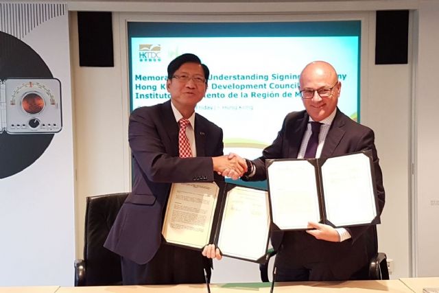 La Región y Hong Kong colaboran en sectores  estratégicos como el agroalimentario, TIC, tecnología  hídrica o energías renovables - 1, Foto 1