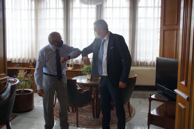 Pedro Fenol visita al presidente de la Asamblea Regional - 1, Foto 1