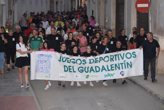 La fiesta inaugural de los 44º Juegos Deportivos del Guadalentín reúne a 873 personas en la marcha popular andando - 5, Foto 5