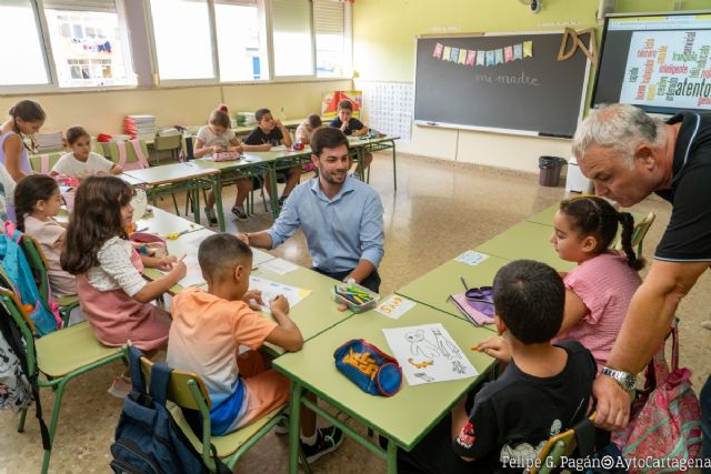 Más de 20.000 alumnos inician la vuelta al cole en Cartagena - 1, Foto 1