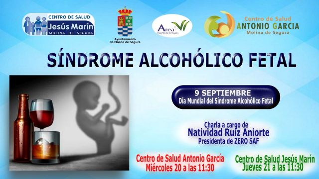 El Ayuntamiento de Molina de Segura se suma a la conmemoración del Día Mundial del Síndrome Alcohólico Fetal el sábado 9 de septiembre - 1, Foto 1