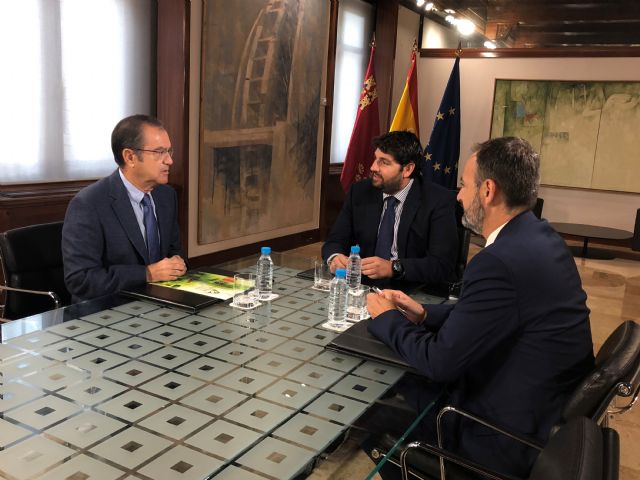 López Miras se reúne con el presidente de Agrupal - 1, Foto 1