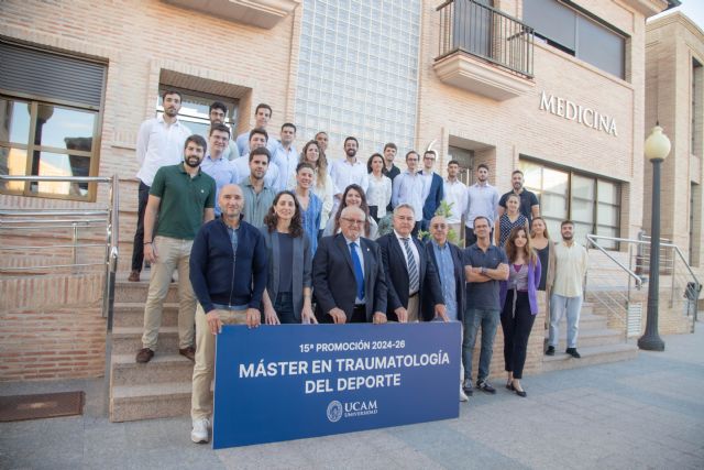 Comienza la decimoquinta promoción del Máster en Traumatología del Deporte de la UCAM - 1, Foto 1