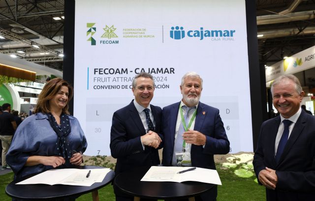 Cajamar acuerda con PROEXPORT y FECOAM impulsar la modernización del sector agroalimentario murciano - 2, Foto 2