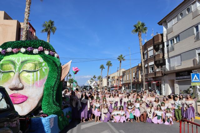 El grupo de ‘El Bosque Encantado’ gana el Desfile de Carrozas 2024 de Puerto Lumbreras - 1, Foto 1