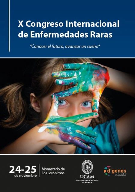 El X Congreso Internacional de Enfermedades Raras organizado por D´Genes se celebrará en Murcia los días 24 y 25 de noviembre - 1, Foto 1