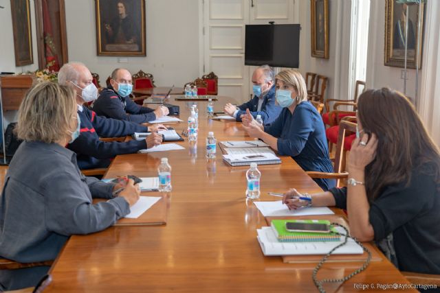 El Ayuntamiento de Cartagena refuerza las tareas sociales Covid con funcionarios liberados por el cierre de instalaciones - 1, Foto 1