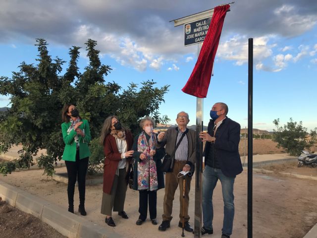 El Maestro José María Muñoz García es homenajeado con una calle en la localidad - 2, Foto 2