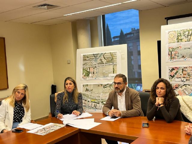 Las obras de la llegada al AVE a Lorca avanzan en los plazos previstos - 1, Foto 1