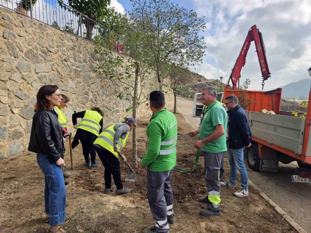 El Ayuntamiento de Caravaca realiza mejoras en una treintena de zonas verdes del casco urbano y las pedanías - 1, Foto 1