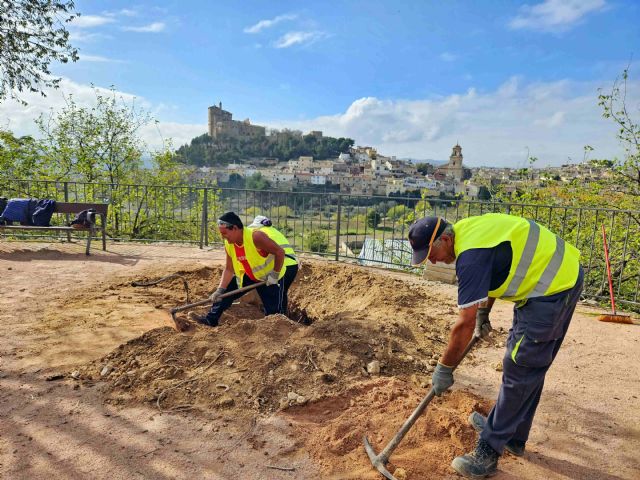 El Ayuntamiento de Caravaca realiza mejoras en una treintena de zonas verdes del casco urbano y las pedanías - 3, Foto 3