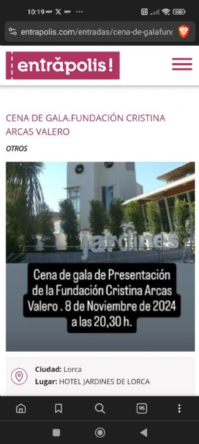 LorcaBiciudad realiza sendas donaciones para colaborar con las víctimas de la DANA y con la Fundación Cristina Arcas Valero - 3, Foto 3