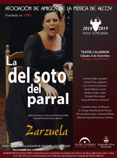 La zarzuela La del Soto del Parral llega al Teatro Calderón de Alcoy con Coral Discantus - 1, Foto 1