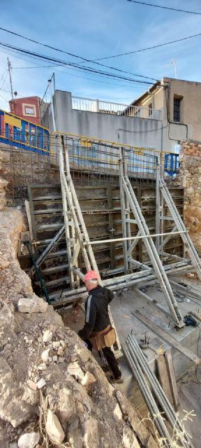 La reparación del muro de la calle Santa Teresa de Cabezo de Torres evitará posibles desprendimientos - 3, Foto 3