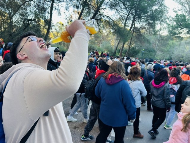 Totana recibe a su Patrona, Santa Eulalia de Mérida, en una bajada llena de devoción y buen ambiente; cuya romería ha sido de las más participativas de los últimos años, Foto 4