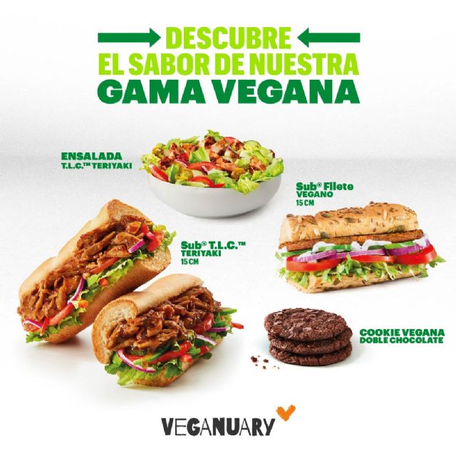 Subway® reafirma su apuesta por el `plant based food´ y se suma un año más a veganuary - 1, Foto 1