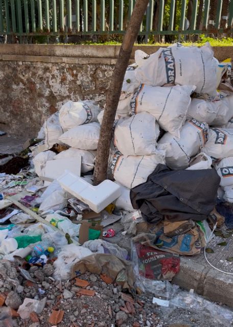 El Grupo Socialista denuncia el lamentable estado de abandono y dejadez del barrio de La Paz - 1, Foto 1