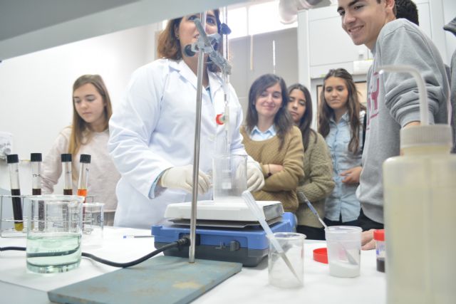 250 estudiantes de instituto participan en la V Ruta Agronómica de la UPCT - 1, Foto 1