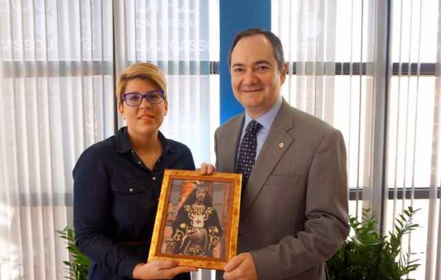 a consejera de Cultura recibe al hermano mayor de la Hermandad del Rescate de Murcia - 1, Foto 1