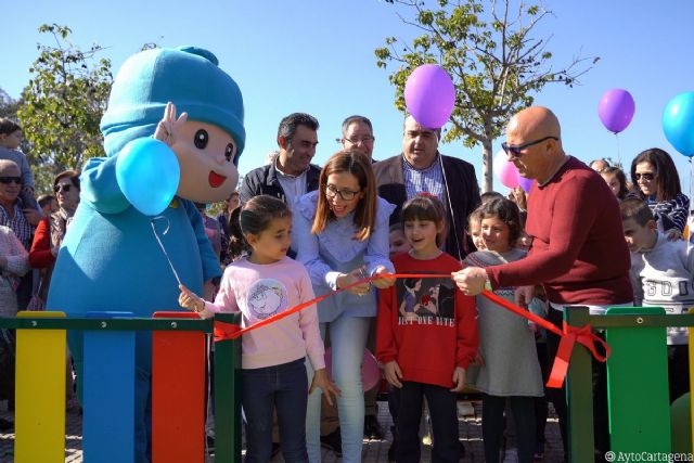 Pocoyó asiste en Nueva Cartagena a la inauguración de su parque infantil - 1, Foto 1