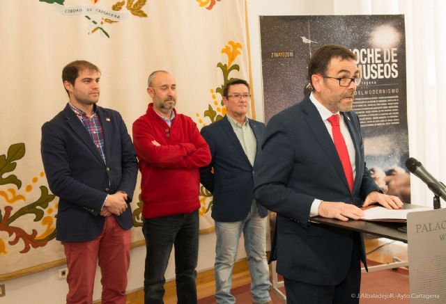 La cúpula del Gran Hotel protagoniza el cartel de la Noche de los Museos 2016 - 1, Foto 1