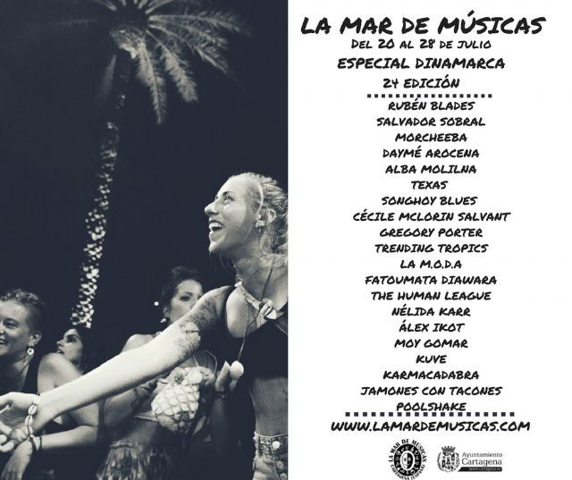 Rubén Blades, Salvador Sobral, Morcheeba, Alba Molina y Daymé Arocena se suman a la programación de La Mar de Músicas 2018 - 1, Foto 1