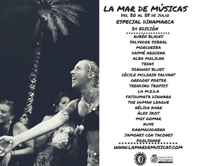 Ruben Blades, Salvador Sobral, Morcheeba, Alba Molina y Dayme Arocena se suman a la programacion de La Mar de Musicas 2018 - 1, Foto 1