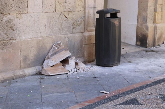 Huermur exige la revisión urgente de todas las fachadas de la Catedral de Murcia - 3, Foto 3