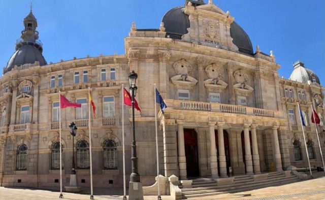 El Ayuntamiento de Cartagena se suma a la Concentración Silenciosa en solidaridad con el pueblo ucraniano - 1, Foto 1