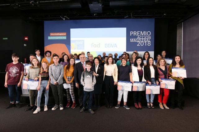 El Premio Acción Magistral 2018 reconoce dos proyectos innovadores de Murcia con impacto social en el sector educativo - 1, Foto 1