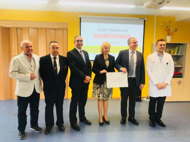 La Residencia de Mayores Montepinar consigue el primer certificado como Centro Libre de Sujeciones para la Región - 1, Foto 1