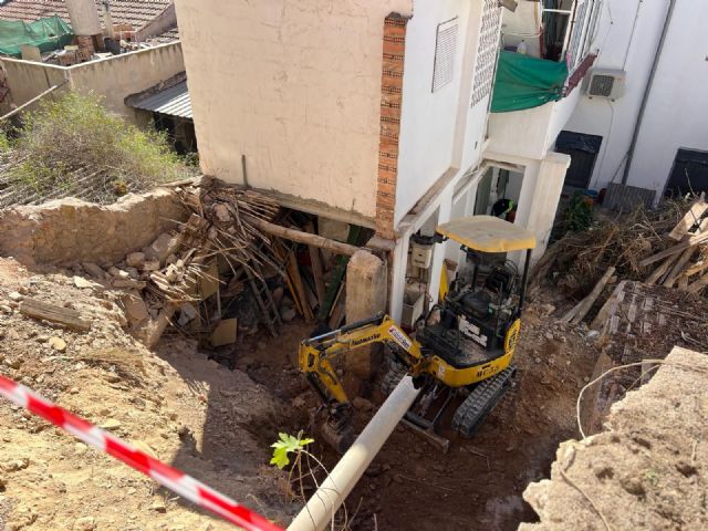 Arrancan las obras del muro de El Puntal que se derrumbó tras una tormenta - 4, Foto 4