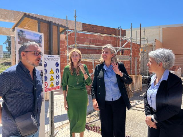 Alumnos del programa mixto ´Edificación Sostenible II´ avanzan en la construcción de un edificio bicoclimático en El Palmar - 2, Foto 2