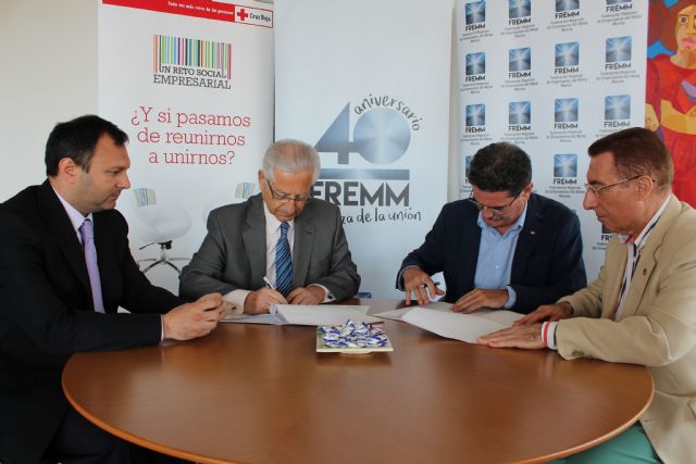 FREMM y Cruz Roja firman un convenio para mejorar la Empleabilidad y el acceso al Mercado de Trabajo de las Personas en dificultad social dentro del sector del Metal - 1, Foto 1