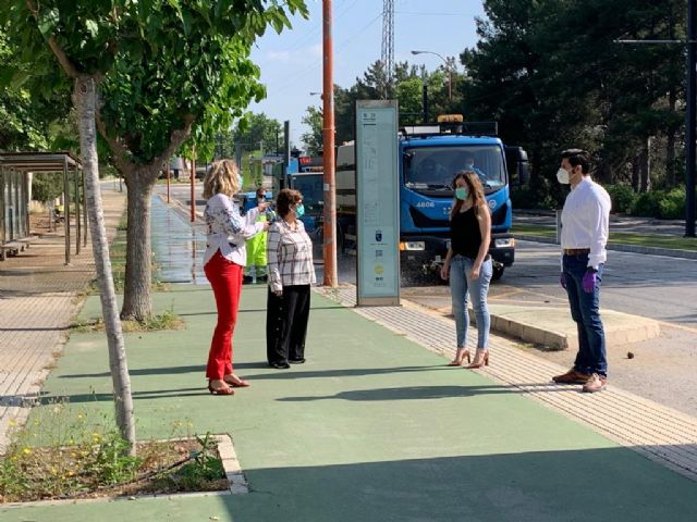 El Ayuntamiento trabaja en la desinfección del Campus de Espinardo - 2, Foto 2