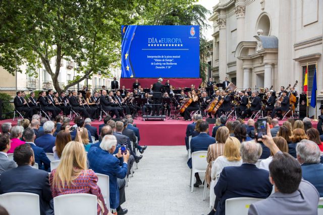 El presidente de la Asamblea Regional asiste al acto del Senado con motivo del Día de Europa 2023 - 1, Foto 1