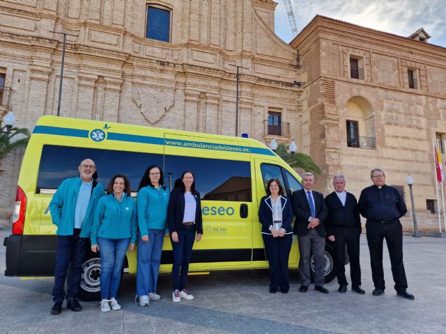 La Ambulancia del Deseo aumenta su flota con la colaboración de la UCAM - 1, Foto 1