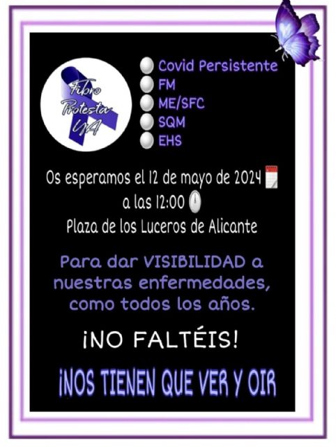 Fibro Protesta ya les invita a su marcha del 12 de mayo en ALICANTE por la visibilidad de los enfermos crónicos invisibles - 2, Foto 2