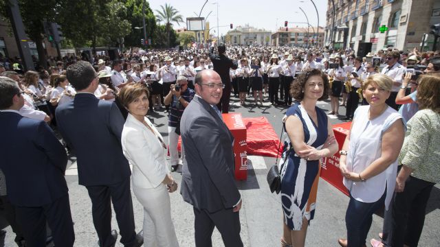 Pedro Antonio Sánchez asistió al I Encuentro de Bandas de Música de la Región - 3, Foto 3