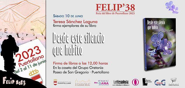 La librería del Grupo Oretania, 'La Tienda de los Libros', ofrece un fin de semana poético con la firma de seis poemarios en la Feria del Libro de Puertollano (FELIP'38) - 2, Foto 2