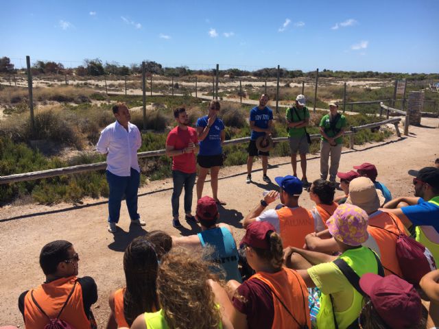 Un total de 18 jóvenes de toda España participan en el campo de trabajo 'Puro Mediterráneo' en la Región de Murcia - 2, Foto 2