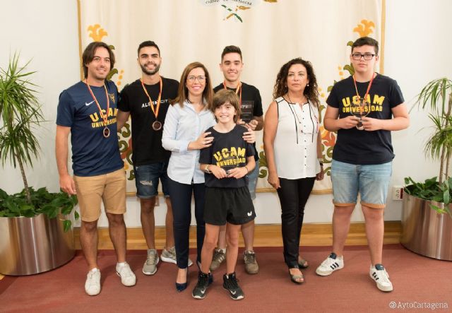 El Ayuntamiento de Cartagena reconoce los éxitos del Tenis de Mesa cartagenero - 1, Foto 1