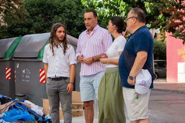 Macarena Olona, líder de caminando juntos, visita los barrios de Murcia - 1, Foto 1