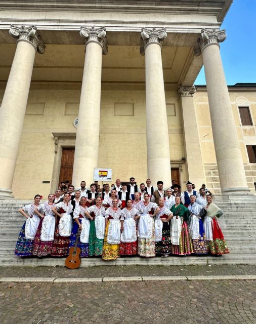 Coros y Danzas de Lorca embajadores de nuestra Ciudad por la Región de Véneto en Italia - 1, Foto 1